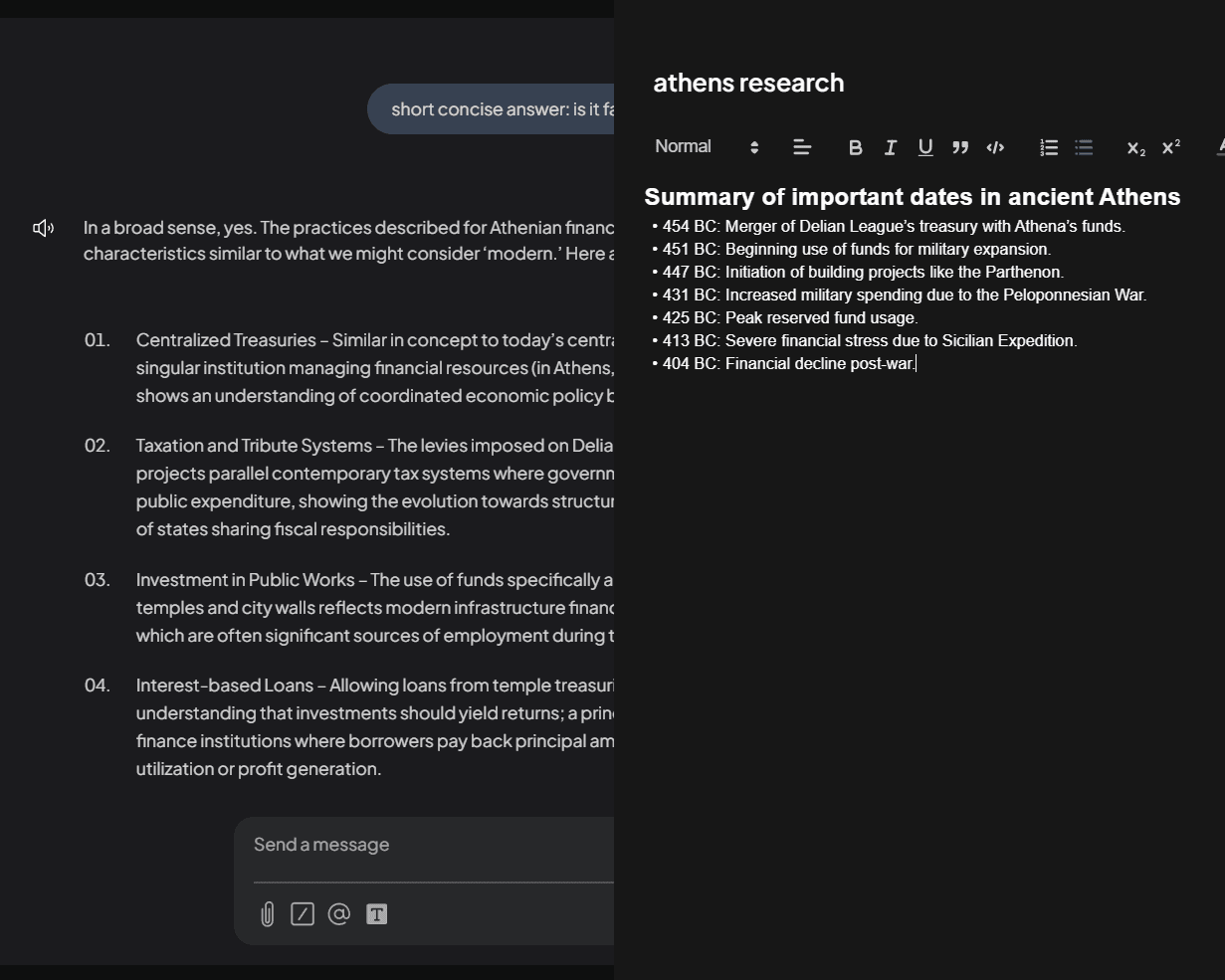Capture Meaning, Not Just Messages